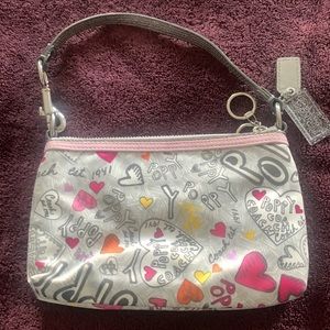 Coach mini bag in multi color